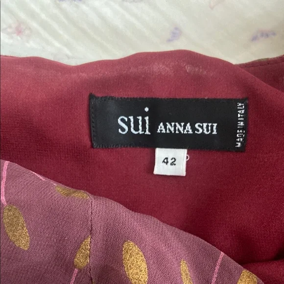 Anna Sui Purple Embellished Camisole Top - Picture 2 of 3